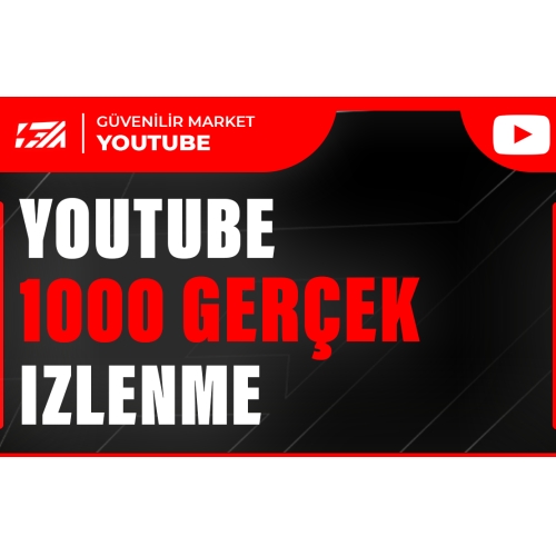  1000 Youtube İzlenme - HIZLI BÜYÜME